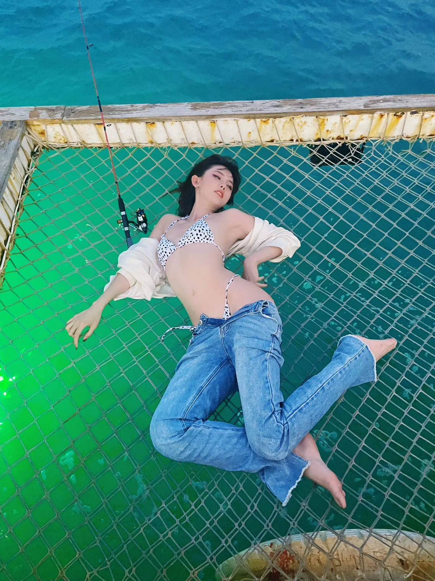 就是阿朱啊 – NO.07 5月微密圈 紫色纱裙美人鱼 [67P]插图6